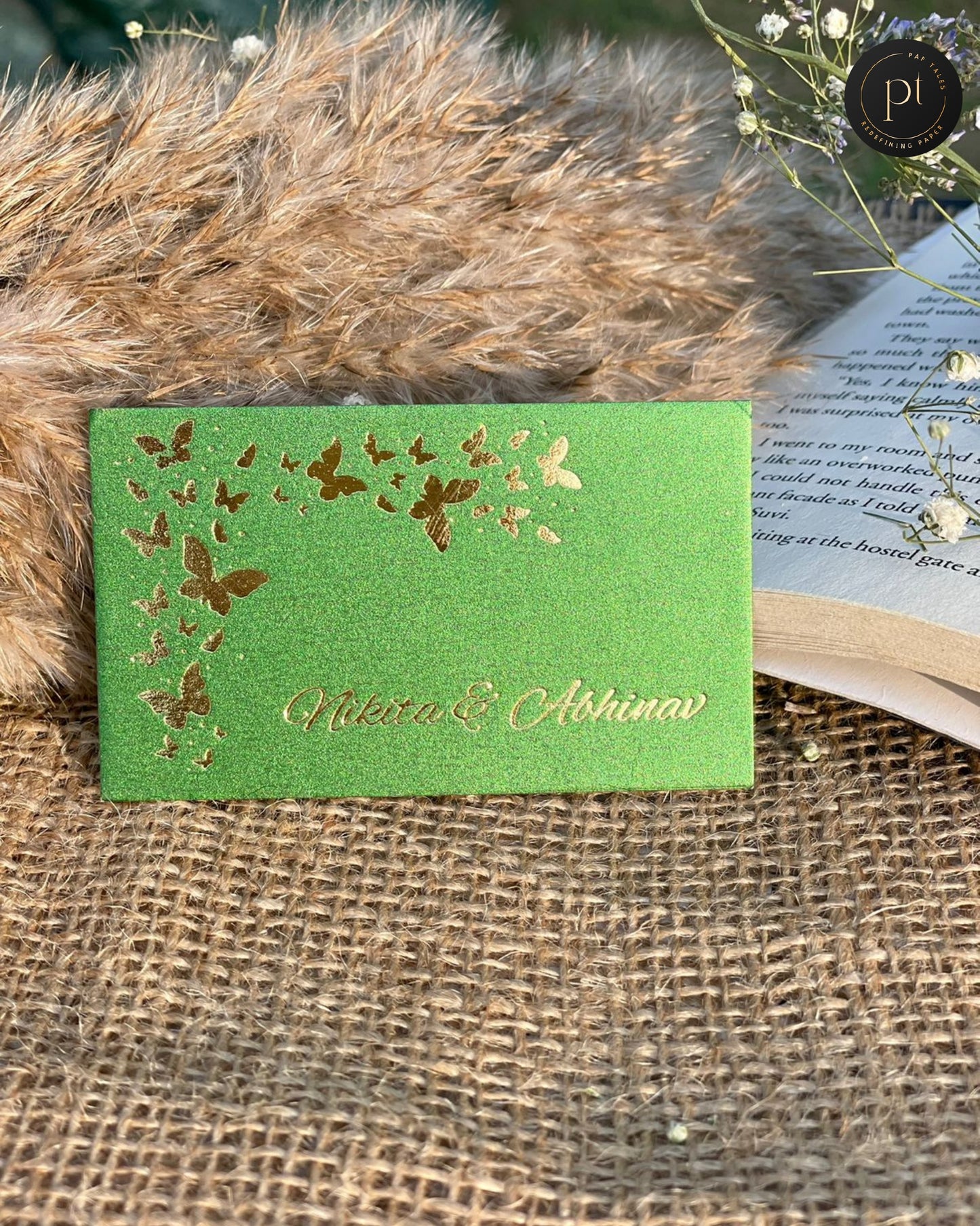 Butterfly Garden (Handmade Paper)