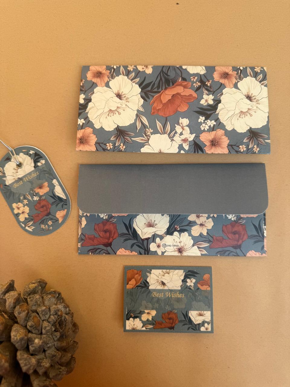 Grey Floral Bloom