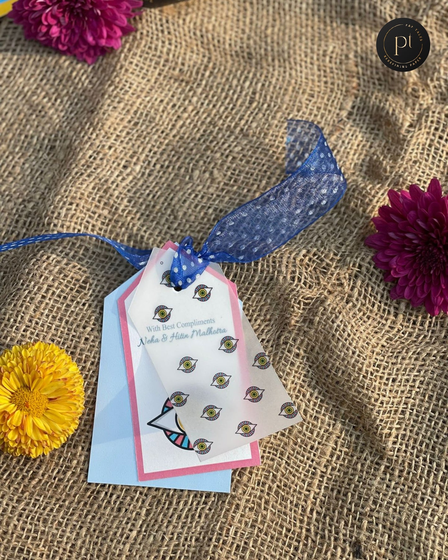 3 Layered Evil Eye (Blue)