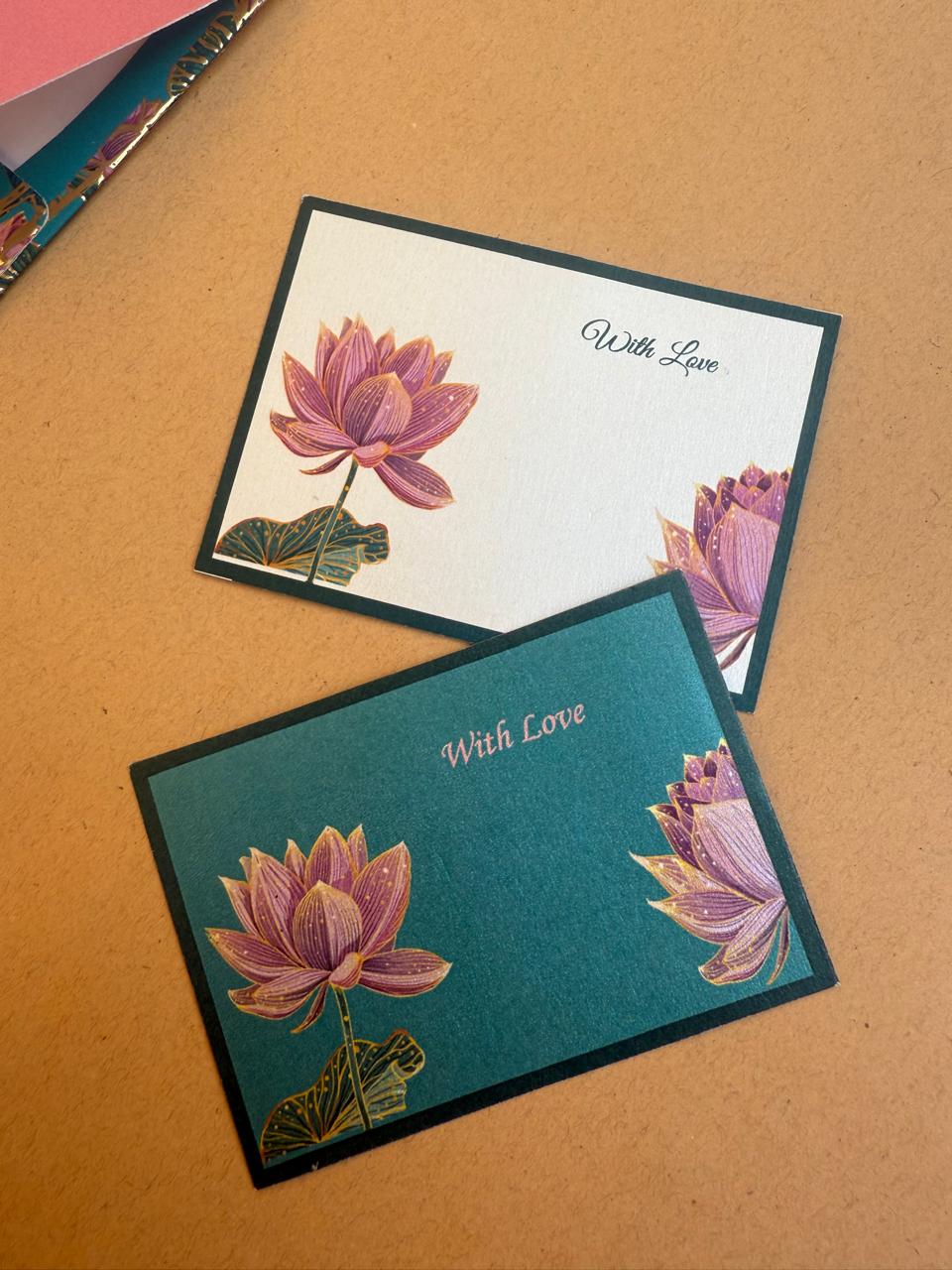 Divine Lotus(Non - Foiled) White Base / Blue Base