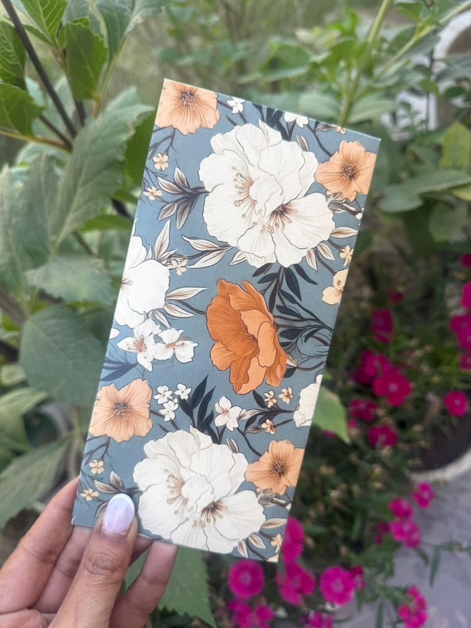 Grey Floral Blossom